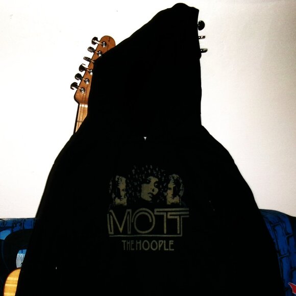 ian hunter & mott the hoople xl lp cover WOMEN hoodie - glam rock bowie dudes - Picture 2 of 3